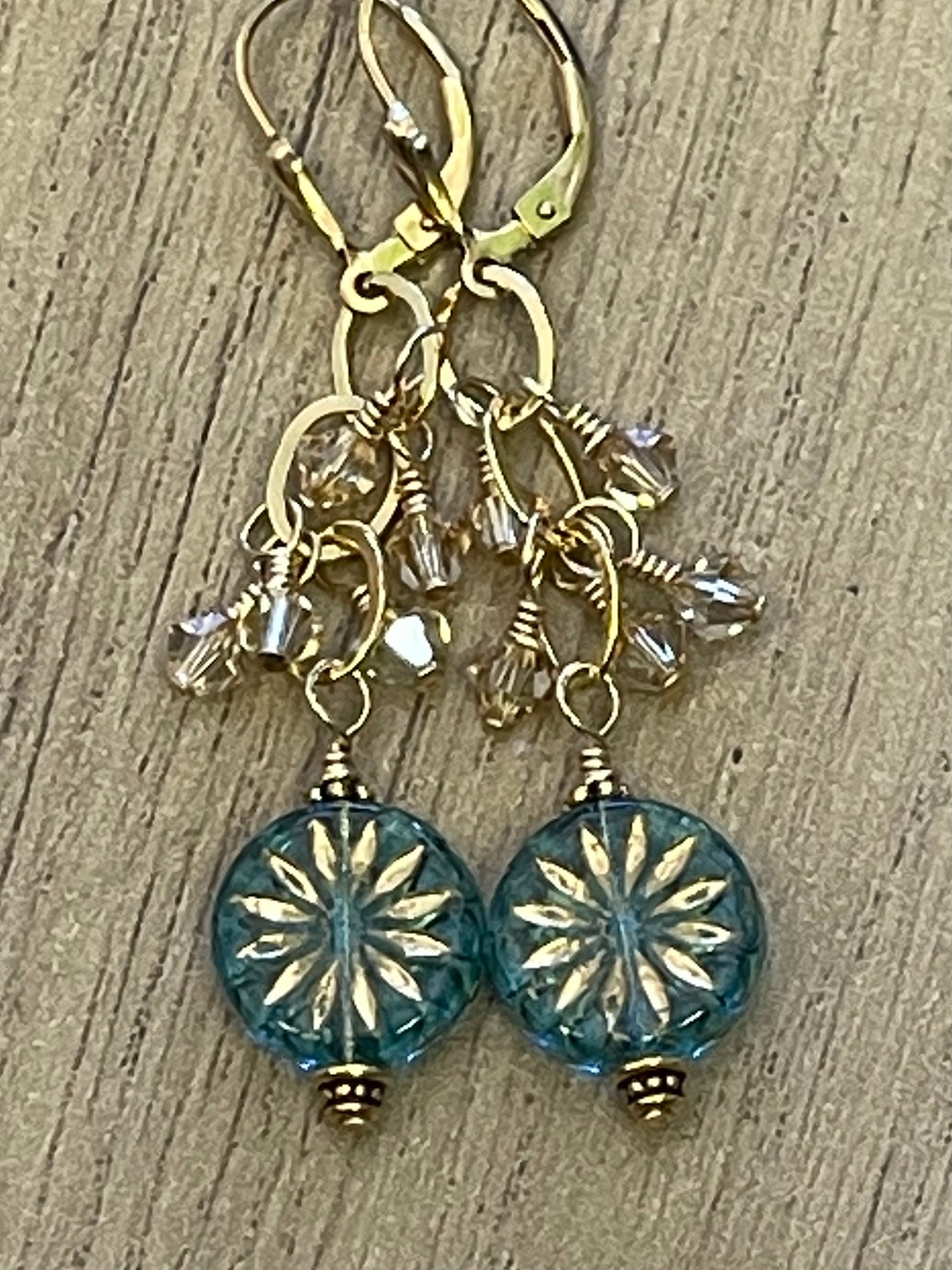 Sunburst Radiance Earrings